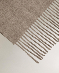 Zara Home плед из шерсти, серый