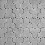 Тротуарная плитка ВАН, форма Трилистник, h=100мм