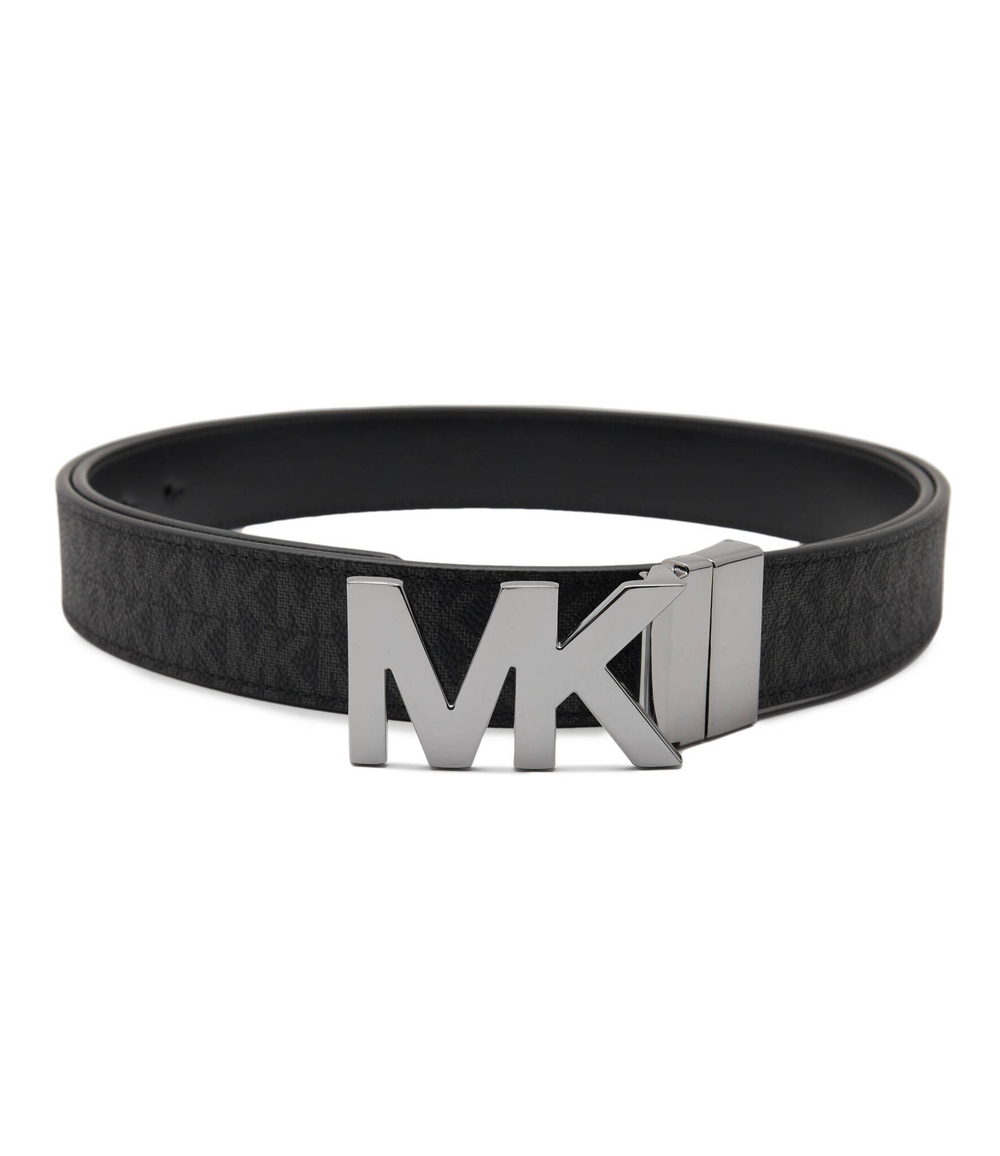 двусторонний кожаный ремень Michael Kors - черный(39H9LBLY1U)