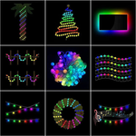 Умная гирлянда, RGB color, 8 м, 9х9,5х8 см