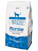 Monge Urinary с курицей для профилактики мочекаменной болезни у кошек, 1,5 кг