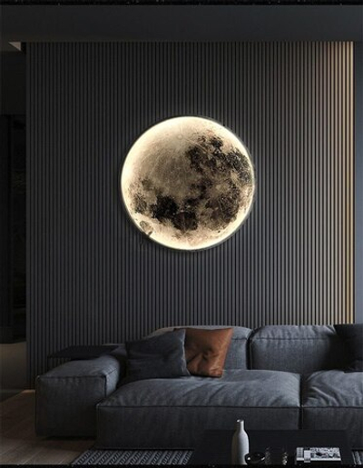 Шикарный космический светильник, который можно вешать на стену и на потолок