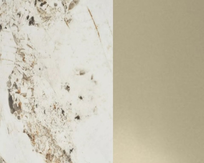 Стол MATIAS 180 GLOSS LUXURY PANDORA SOLID CERAMIC / шампань, ®DISAUR