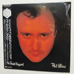 Винтажная виниловая пластинка LP Phil Collins No Jacket Required (Japan 1985) (Obi, Shrink)