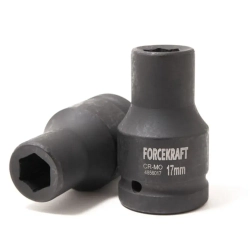 Головка ударная 1'', 17мм (6гр.) FORCEKRAFT FK-4858017