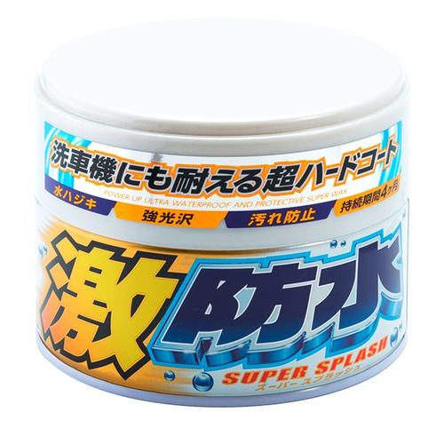 Soft99 Water Block Wax твердый  воск для автомобиля для светлых авто 300 г