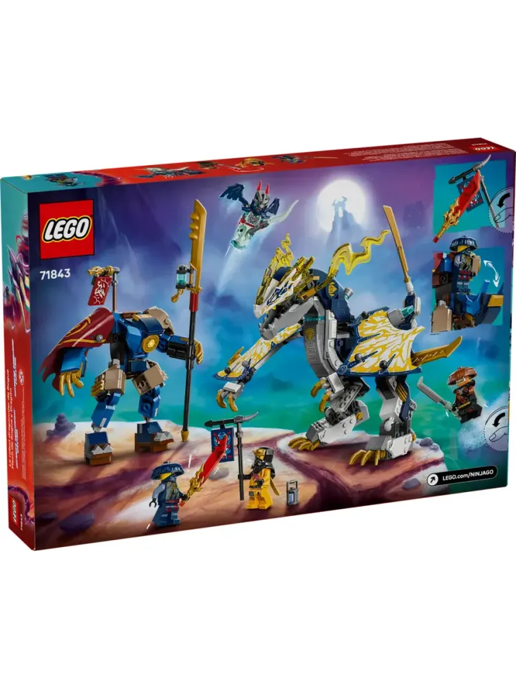 Конструктор Ninjago 71843 Механический всадник-дракон