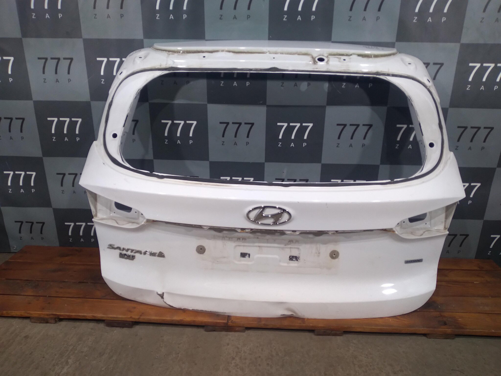 Крышка багажника Hyundai Santa Fe 4 (TM) 18-23 Б/У Оригинал 72800S1100