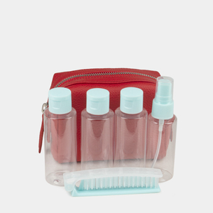 Несессер Mignon из кожи теленка красного цвета