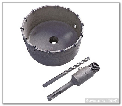 Коронка по бетону 80 БМ