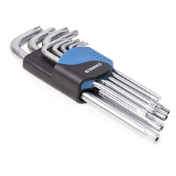 Набор угловых ключей Torx длинных 9шт. STANKO CS11129L