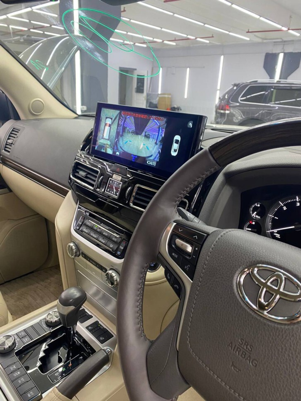 Магнитола для Toyota Land Cruiser 200 2015-2021 (с JBL и 360) - Radiola RDL-LC200-High монитор 12.3" на Android 12, 8/128Гб, CarPlay, 4G SIM-слот