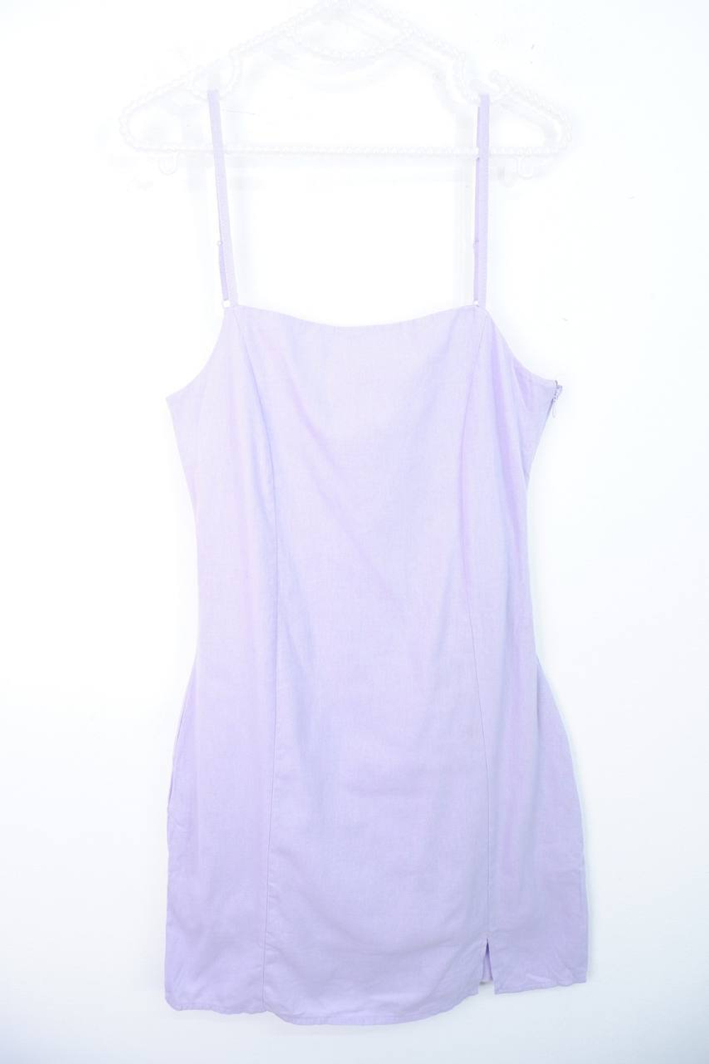 Сарафан Defacto лавандовый, маркировка 36, визуально 42 размер, новый