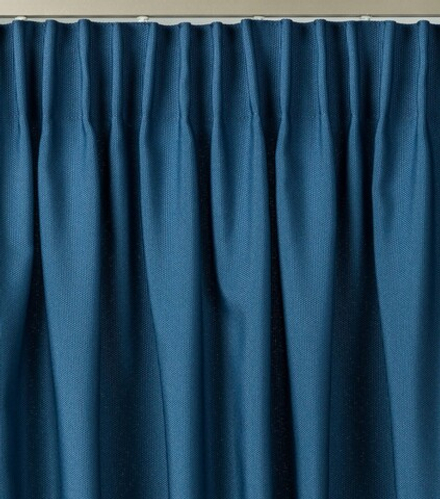 Шторная лента Bandex KARAJAN 1:2.5, карандашная складка, цвет белый (ширина 76 mm)