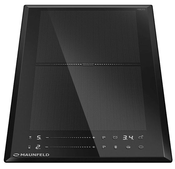 Индукционная стеклокерамич. панель MAUNFELD CVI292S2FBK LUX Inverter