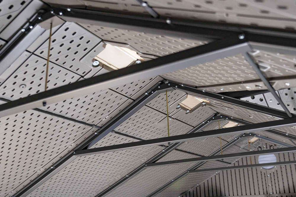 Сарай - гараж LifeTime WoodLook 15x8