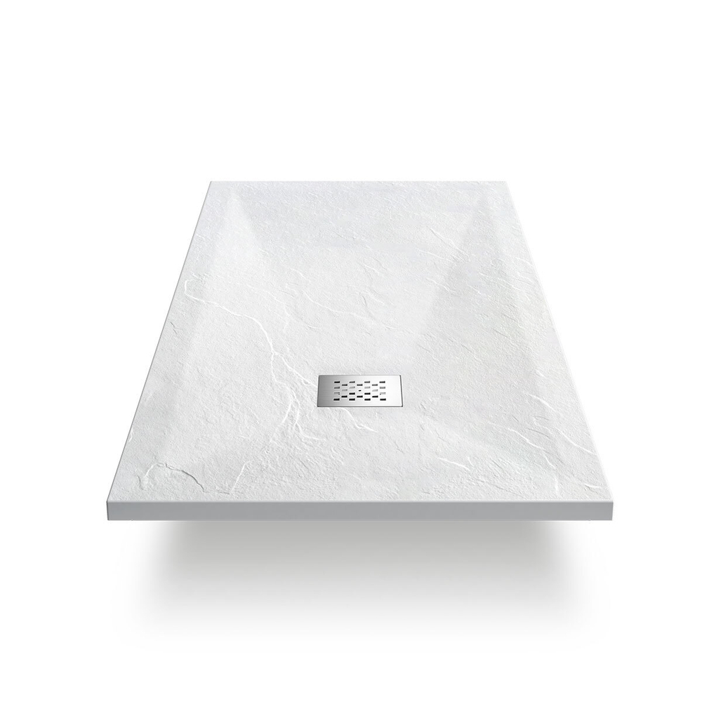 Поддон для душа из искусственного камня VST-4SR8010W, 1000*800*25, белый матовый