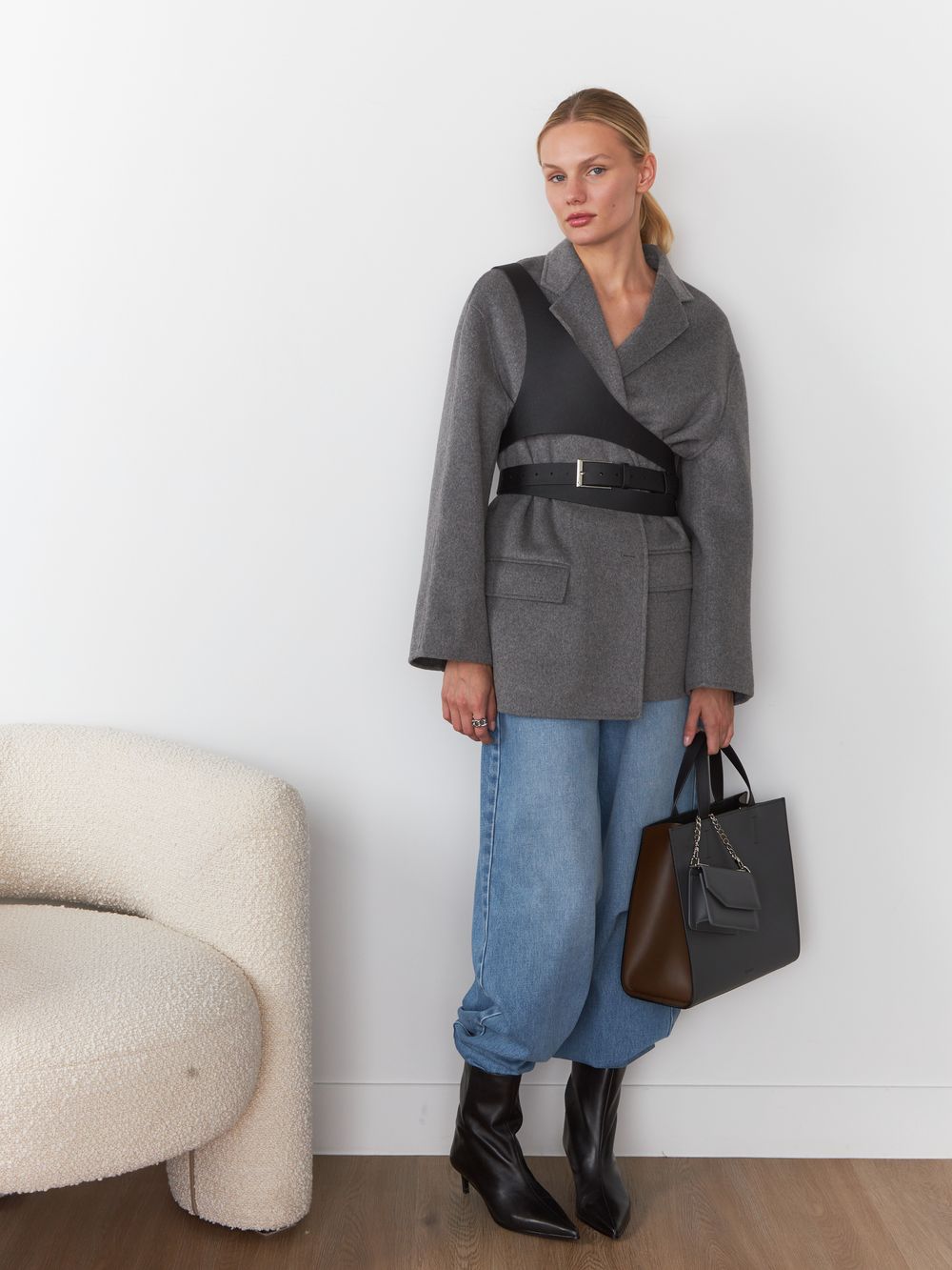 РЕМЕНЬ-ПОРТУПЕЯ BLACK