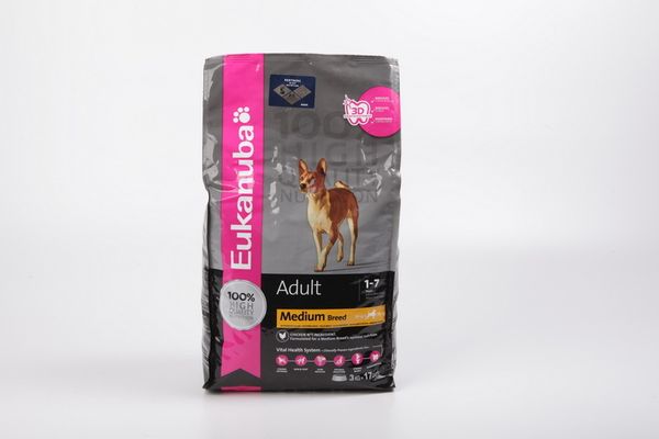 Eukanuba Adult Medium Breed Корм для Собак Средних Пород