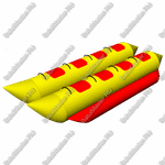 Двойной банан, мест для посадки 8, усиление дна "Ультра"