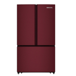 Холодильник GENCOOL GDM-717RR, бордовый, 600 литров, French Door