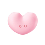 Розовый вакуумный стимулятор Heart в форме сердца (Цвет: розовый)