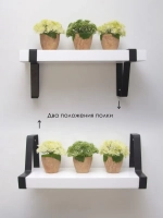 Полка настенная навесная