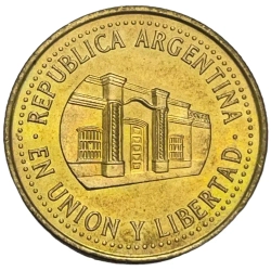 Аргентина, монета 50 сентаво 2010 г.