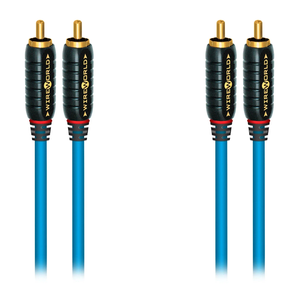 Wireworld Stream Interconnect 0.5M - (RCA to RCA), кабель межблочный RCA, 0.5м., пара. (STI0.5M)
