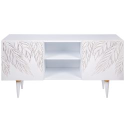 Тумба под ТВ Тропик 117см Классика Айс Голд