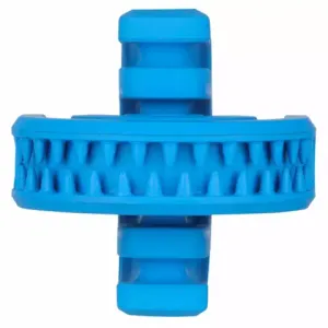 Игрушка Mr.Kranch для собак Головоломка дентальная, 8*8,5 см синяя с ароматом курицы