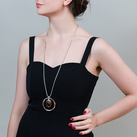 Колье Fiore Luna COFFE LN5130 BR/S