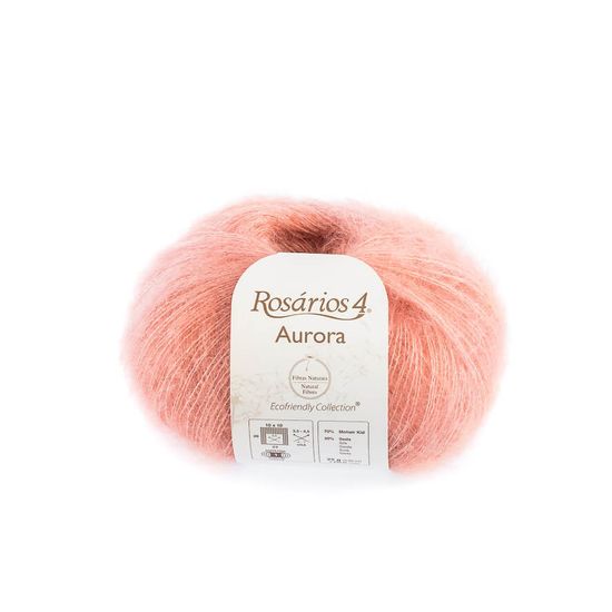 Пряжа ROSARIOS 4 Aurora (70% кид мохер, 30% шёлк)