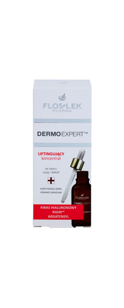 FlosLek Pharma DermoExpert Concentrate - лифтинг-сыворотка для лица, шеи и зоны декольте /   30  ml  / GTIN 5905043005225