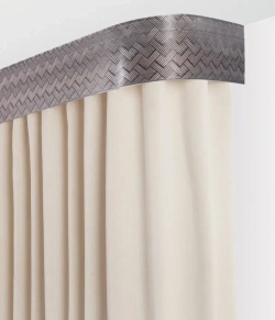 Пластиковый карниз с тиснением Legrand 2-х рядный Кант 1600 мм