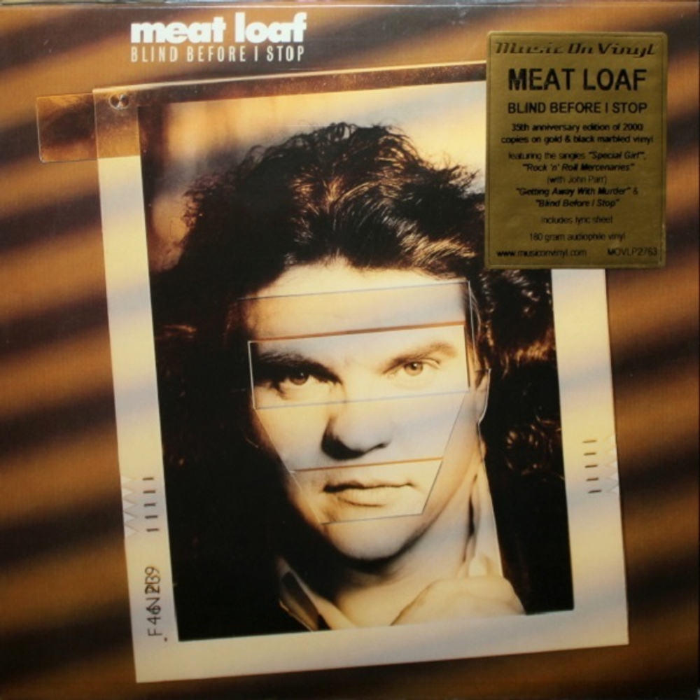 Meat Loaf / Blind Before I Stop (35th Anniversary Edition)(Coloured Vinyl)(LP)