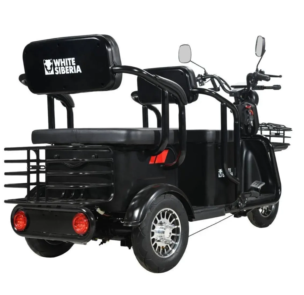 Электротрицикл WHITE SIBERIA SIBTRIKE R 2000W