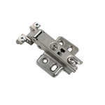 Петля slide-on для фасадов из узкого алюминиевого профиля 95 град, накладная