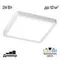 CL738K240V Бейсик Белый Св-к Накл. LED 24W*Мульти
