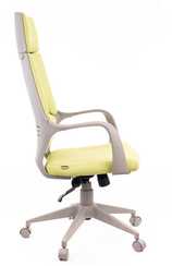 Кресло руководителя Everprof Trio Grey TM Ткань Зеленый