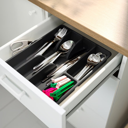 СМАСКЕР SMАCKER Лоток для приборов 31x26 см, антрацит