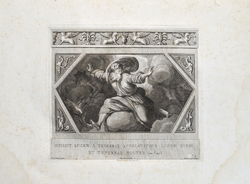 Фрески (картины) из перистилей Ватикана, руки Рафаэля Санти. На новых медных дощечках, изготовленных