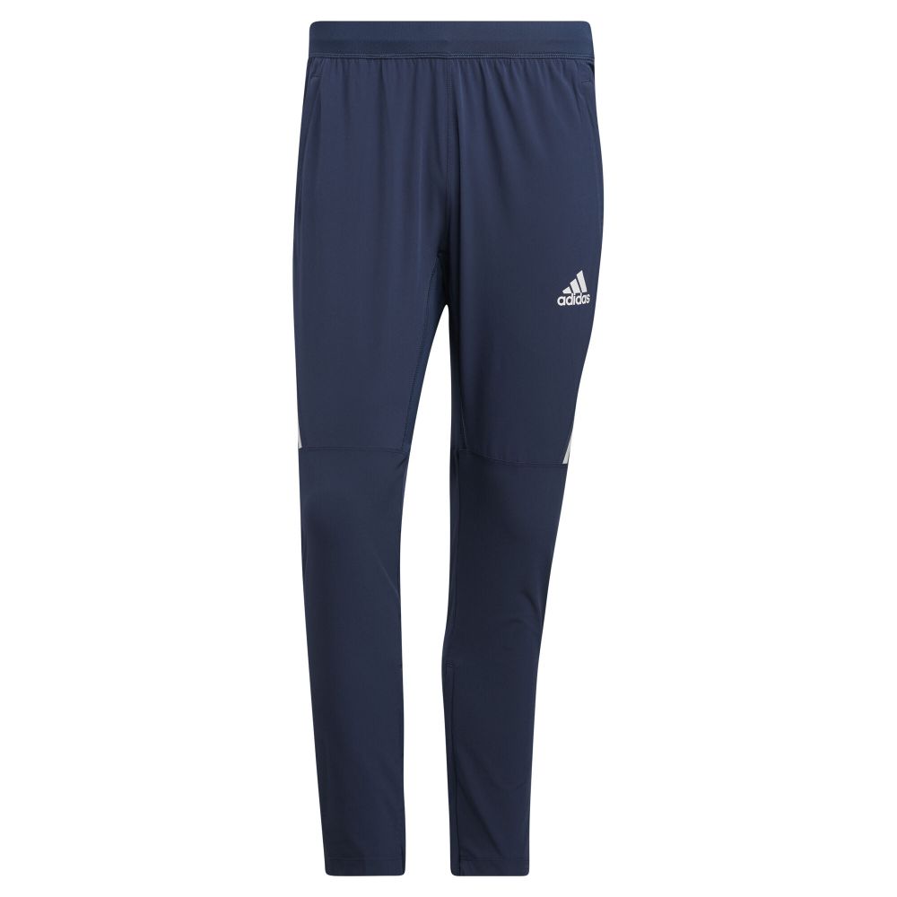 Мужские теннисные штаны adidas Aero 3-Stripes Training Pants Men - Dark Blue, White