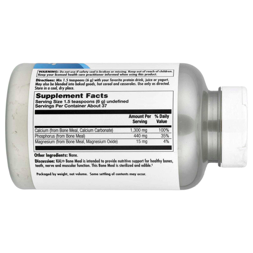 KAL, порошок из костной муки, 227 г (8 унций)