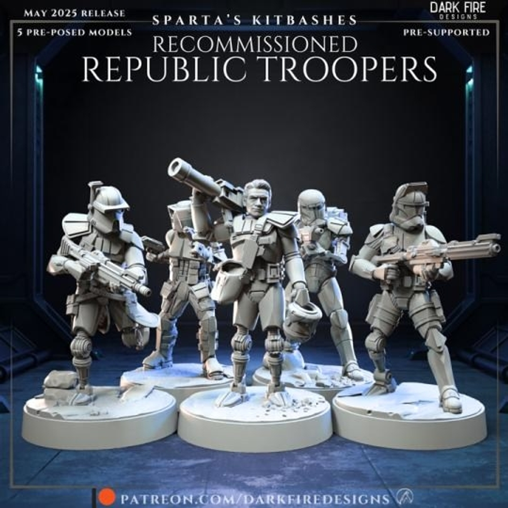 Recommissioned Republic Troopers