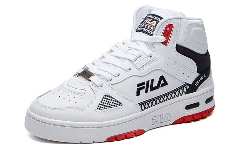 FILA Teratach Mid Top White/Red/Black