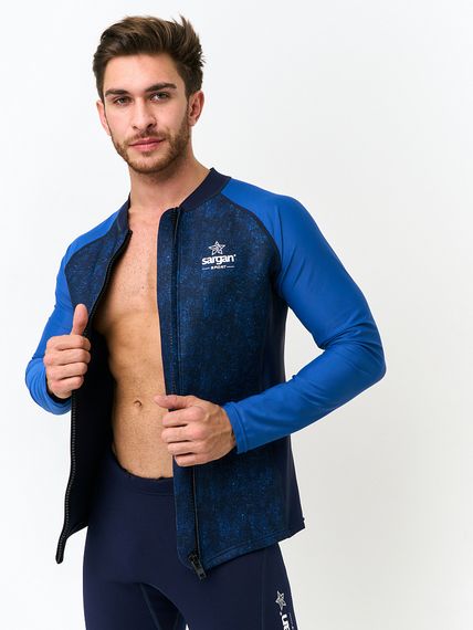 Куртка неопреновая Sargan Sport 1061BL 2 мм синяя
