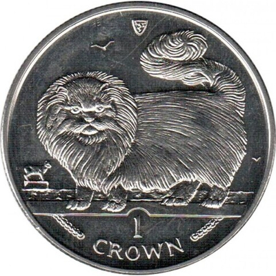 Длинношёрстная дымчатая кошка