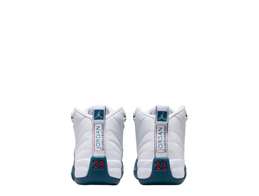 Баскетбольные кроссовки Air Jordan 12 “French Blue” (GS) White/French Blue-Metallic Silver-Varsity Red