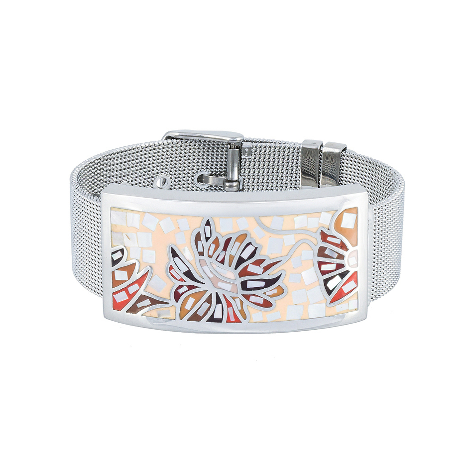 Браслет Fiore Luna на металлическом ремешке CB13600-27